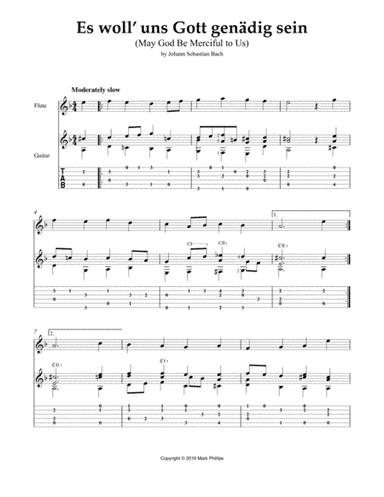 Es woll uns Gott genädig sein (May God Be Merciful to Us) (arr. Mark Phillips)