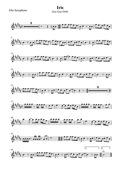 Iris (arr. Wesley S. SIlva)