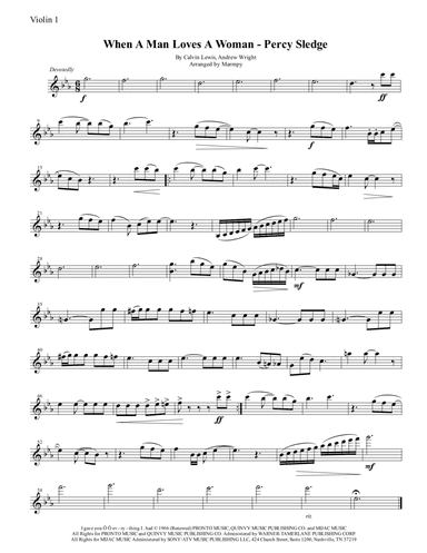 When A Man Loves A Woman (arr. Marmpy)