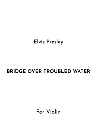 Bridge Over Troubled Water (arr. Jireh J.)