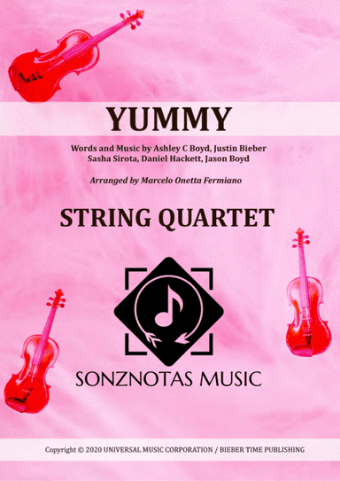 Yummy (arr. Marcelo Onetta Fermiano)