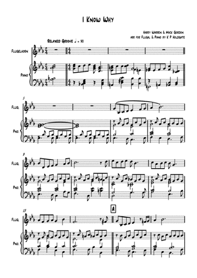 I Know Why (and So Do You) (arr. Kevin P Holdgate)