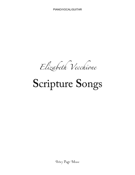 Scripture Songs Songbook