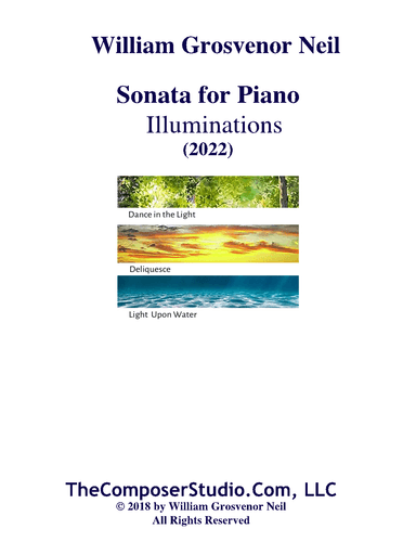 Sonata for Piano:  Illuminations