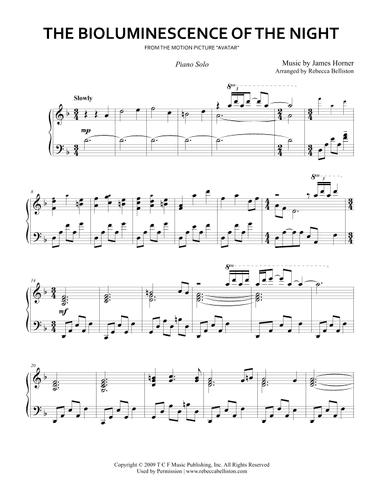 The Bioluminescence Of The Night (arr. Rebecca Belliston)