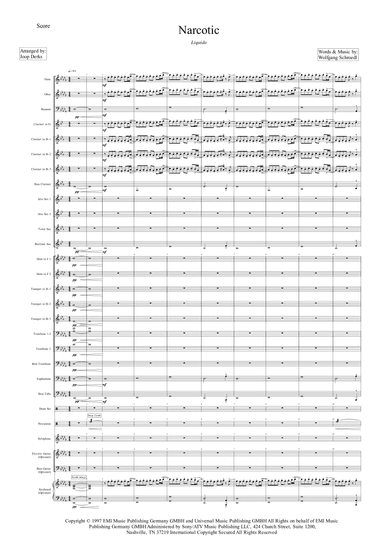 Narcotic (arr. Joop Derks)