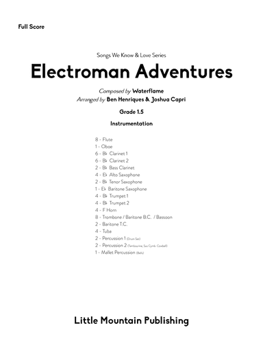 Electroman (arr. Ben Henriques, Joshua Capri)