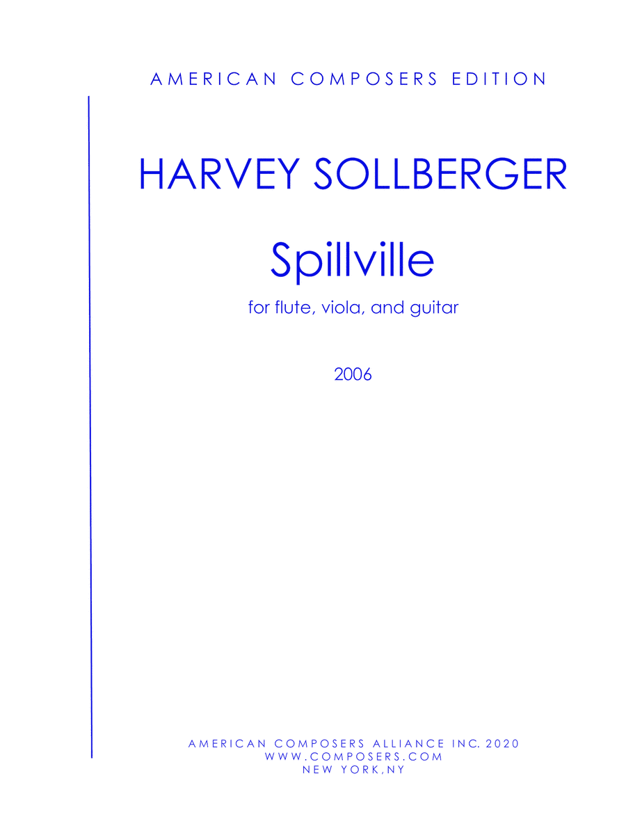 [Sollberger] Spillville