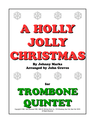 A Holly Jolly Christmas (arr. John Groves)