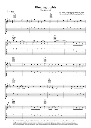 Blinding Lights (arr. Willian Batista Music)