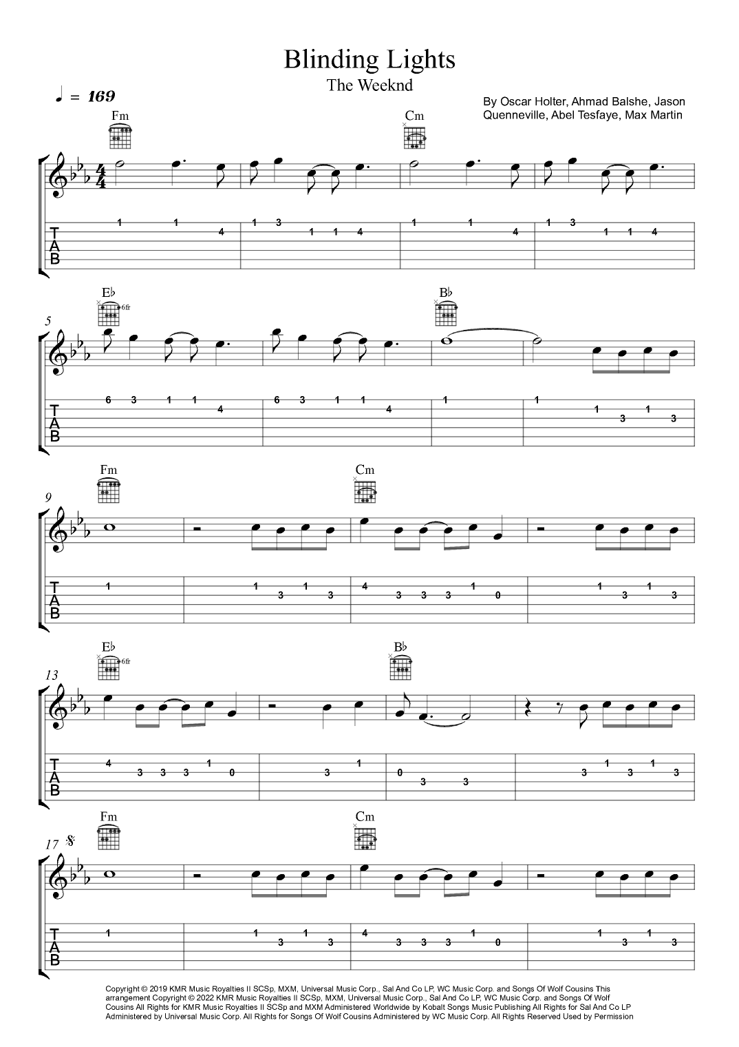 Blinding Lights (arr. Willian Batista Music)