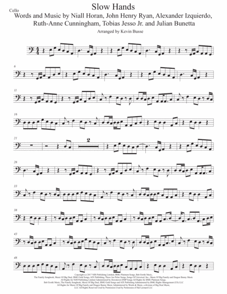 Slow Hands (arr. Kevin Busse)