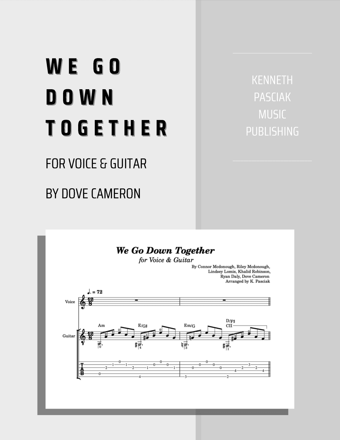 We Go Down Together (arr. Kenneth Pasciak)