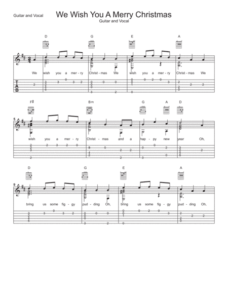 We Wish You A Merry Christmas (arr. Great Neck Music)