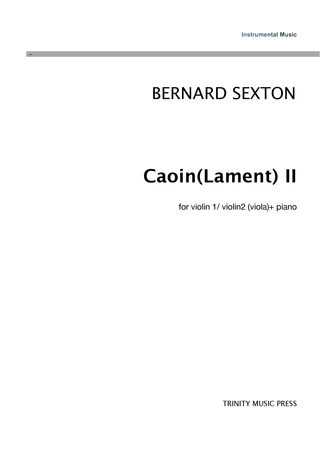 Caoin(Lament) II