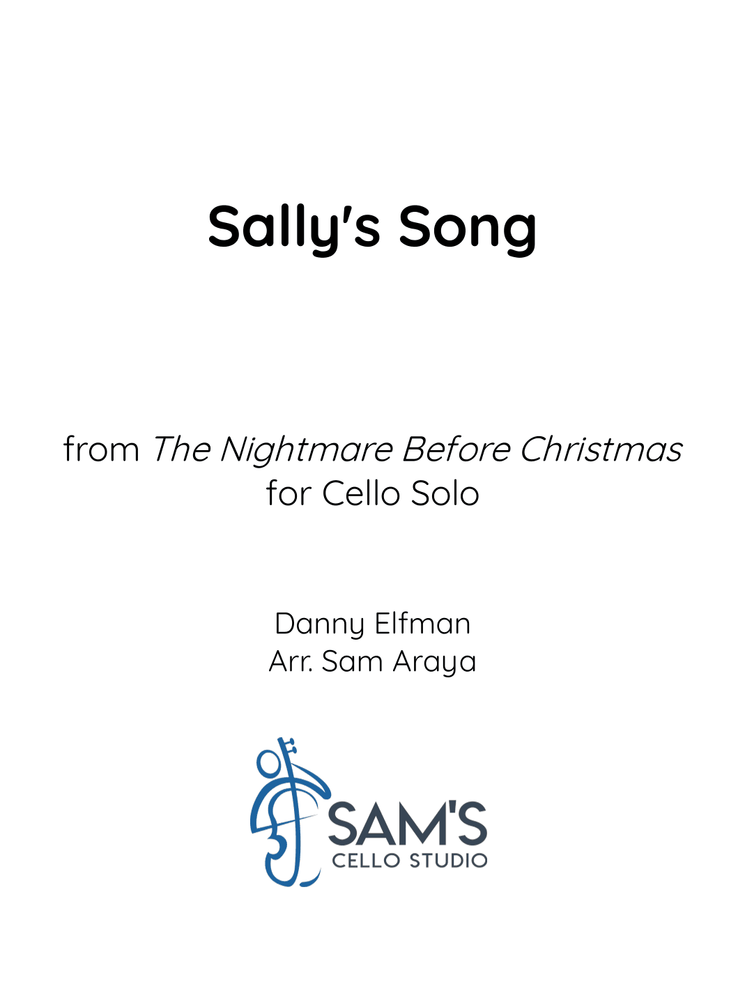 Sally's Song (arr. Sam Araya)