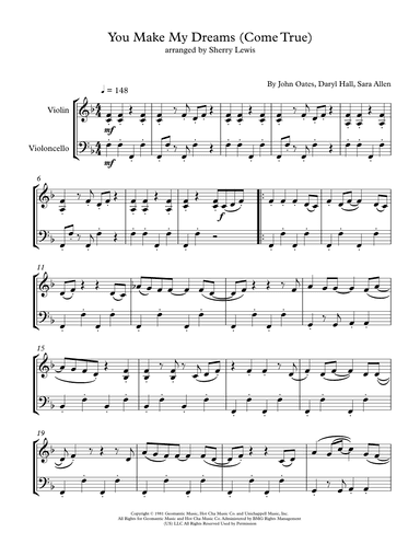 You Make My Dreams (arr. Sherry Lewis)