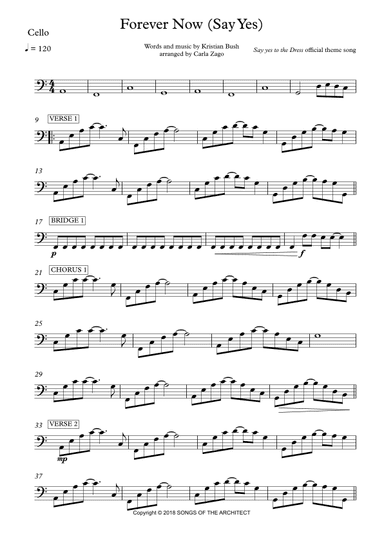 Forever Now (say Yes) (arr. Carla Zago)