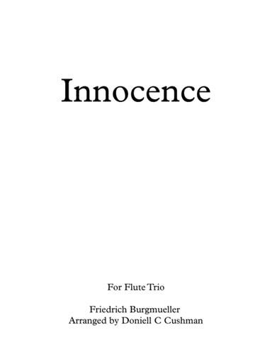 Innocence - Flute Trio (arr. Doniell Cushman)