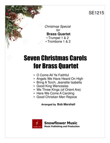 Seven Christmas Carols for Brass Quartet (arr. Bob Marshall)