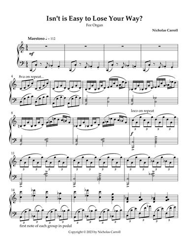 Isn't it Easy to Lose Your Way?