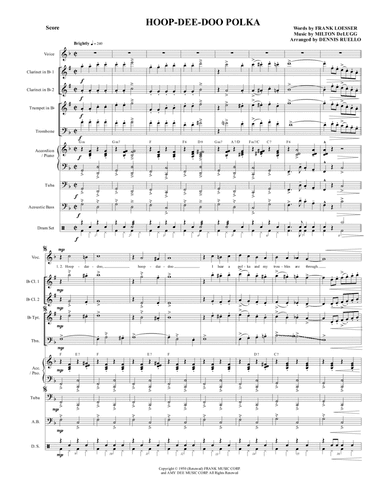 Hoop-dee-doo (arr. Dennis Ruello)