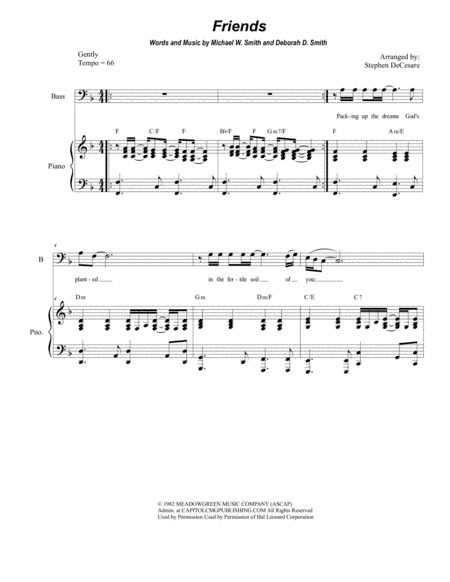 Friends (arr. Stephen DeCesare)