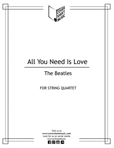 All You Need Is Love (arr. Jose Quintana)