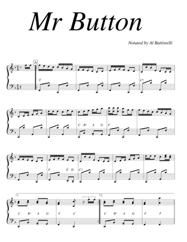 Mr Buttons (arr. Al Battistelli)