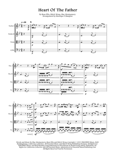 Heart Of The Father (arr. Henrique F Mangoni)