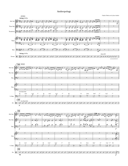 Anthropology (arr. Jesse Audelo)