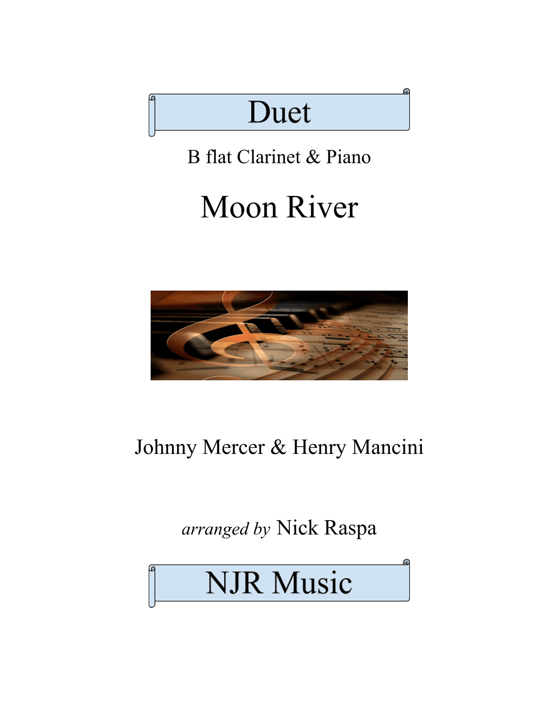 Moon River (arr. Nick Raspa)