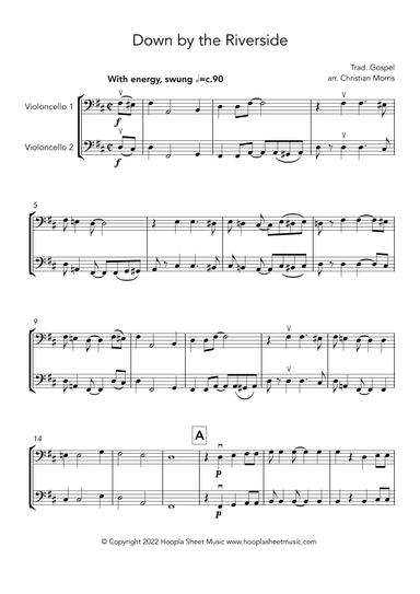 Down by the Riverside (arr. Christian Morris)