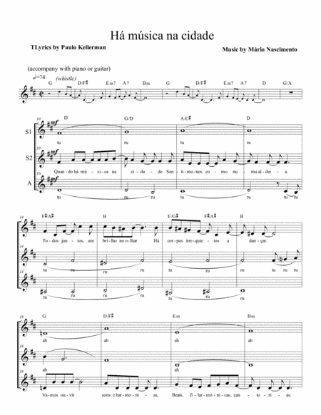 Há música na cidade (SSA)
