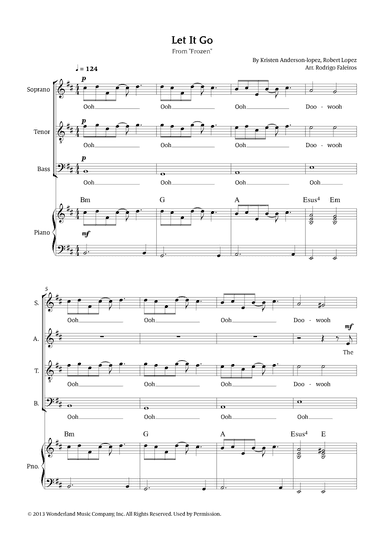 Let It Go (arr. Rodrigo Faleiros)