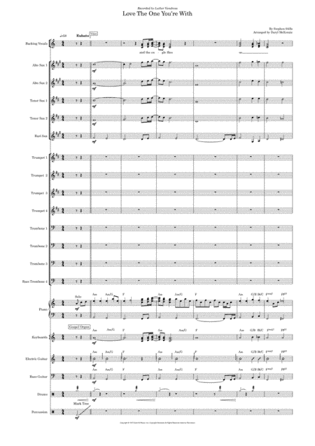 Love The One You're With (arr. Daryl McKenzie)