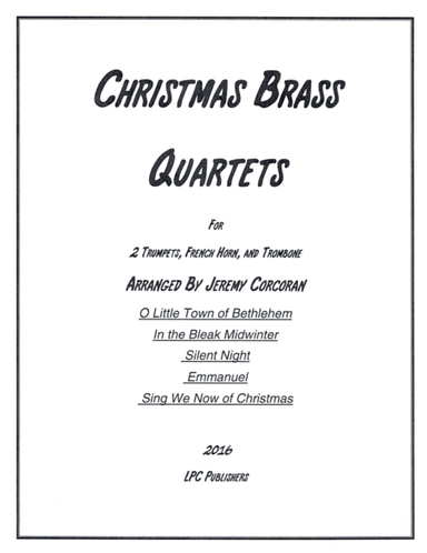 5 Christmas Carols for Brass Quartet (arr. Jeremy Corcoran)
