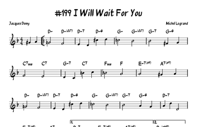 I Will Wait For You (arr. John Fries)