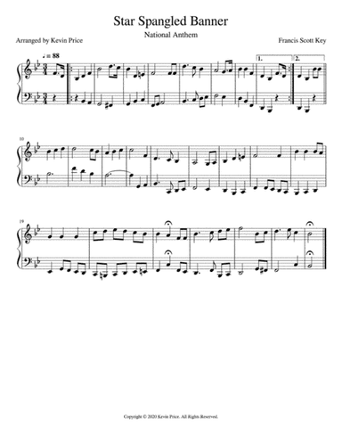 Star Spangled Banner (arr. Kevin Price)