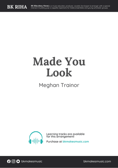 Made You Look (arr. BK Riha / Brandy Kay Riha)