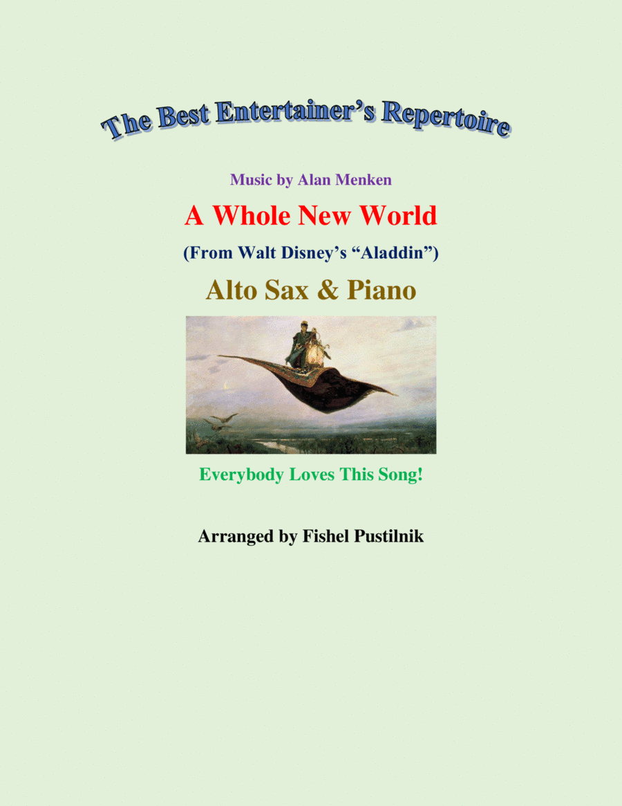 A Whole New World (arr. Fishel Pustilnik)