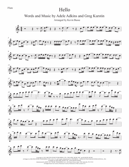 Hello (arr. Kevin Busse)