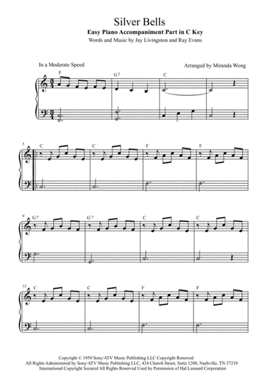 Silver Bells (arr. Miranda Wong)