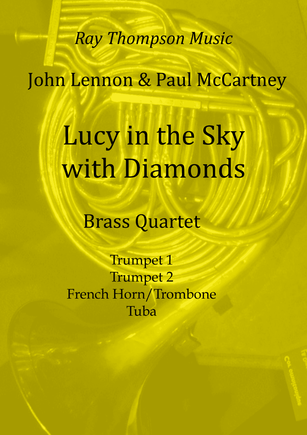 Lucy In The Sky With Diamonds (arr. Ray Thompson)