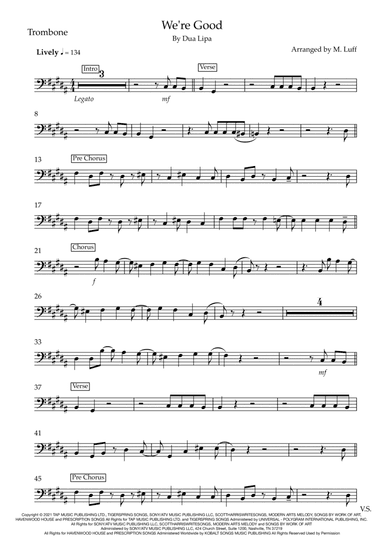 We're Good (arr. Matt Luff)
