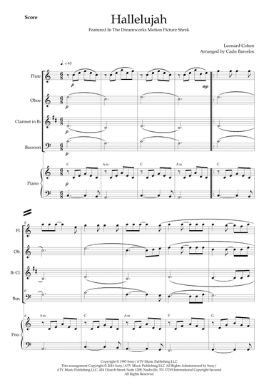 Hallelujah (arr. Cadu Barcelos)
