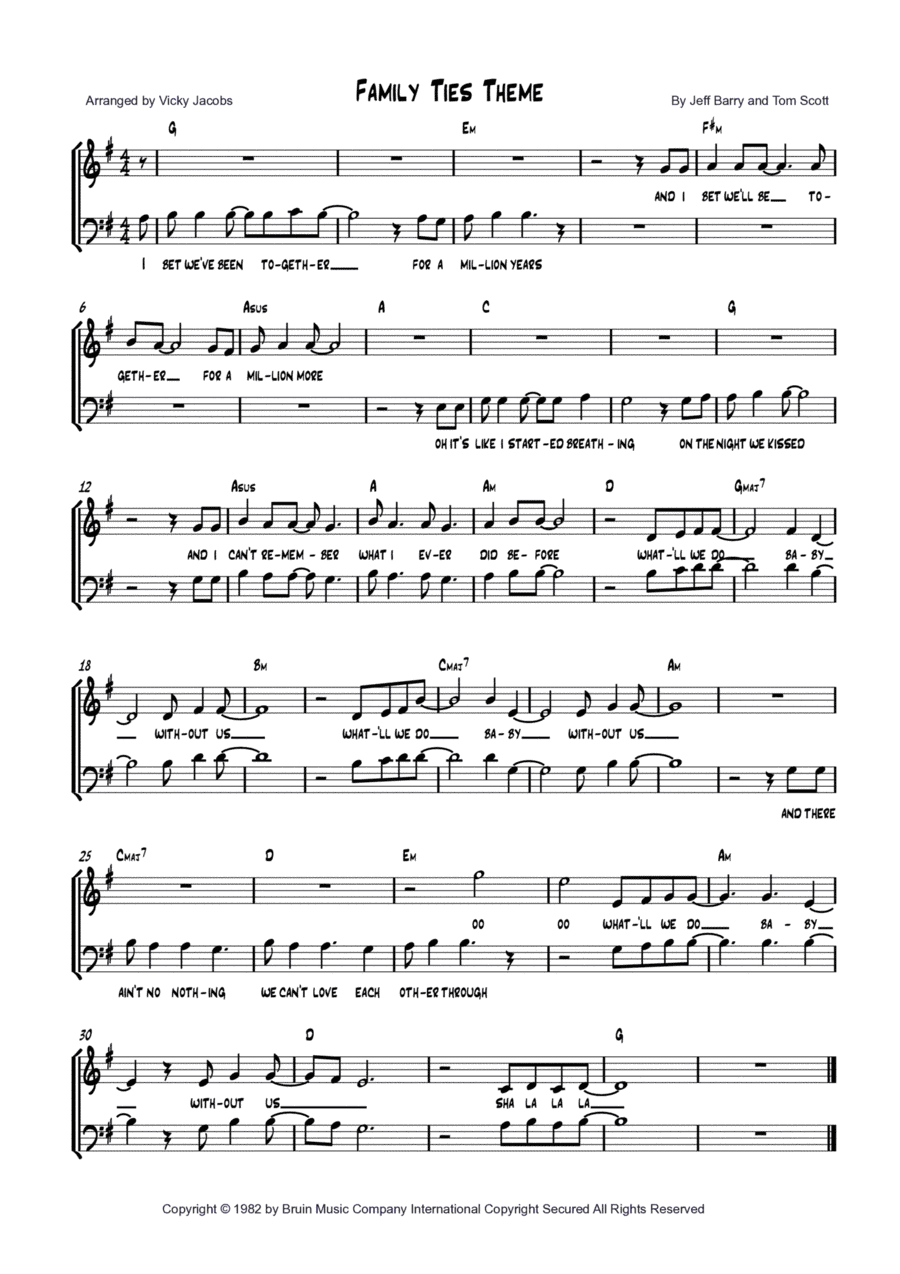 Without Us (arr. Vicky Jacobs)