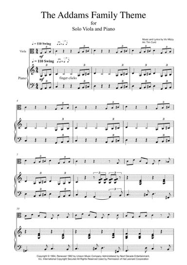 Addams Family Theme (arr. Tim Curd)