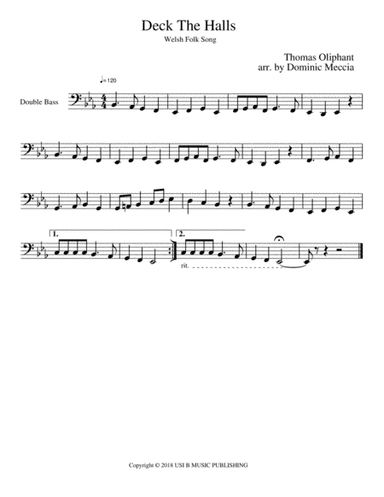 Deck The Halls (arr. Dominic Meccia)