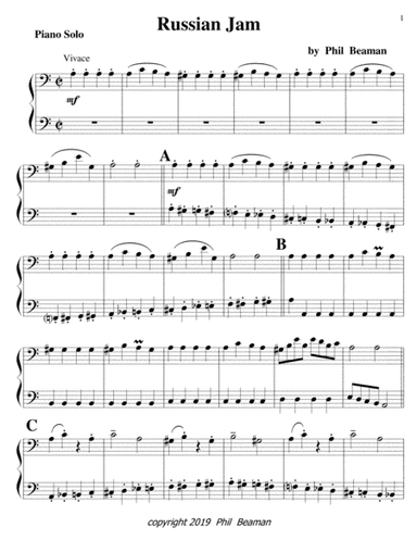 Russian Jam- piano solo